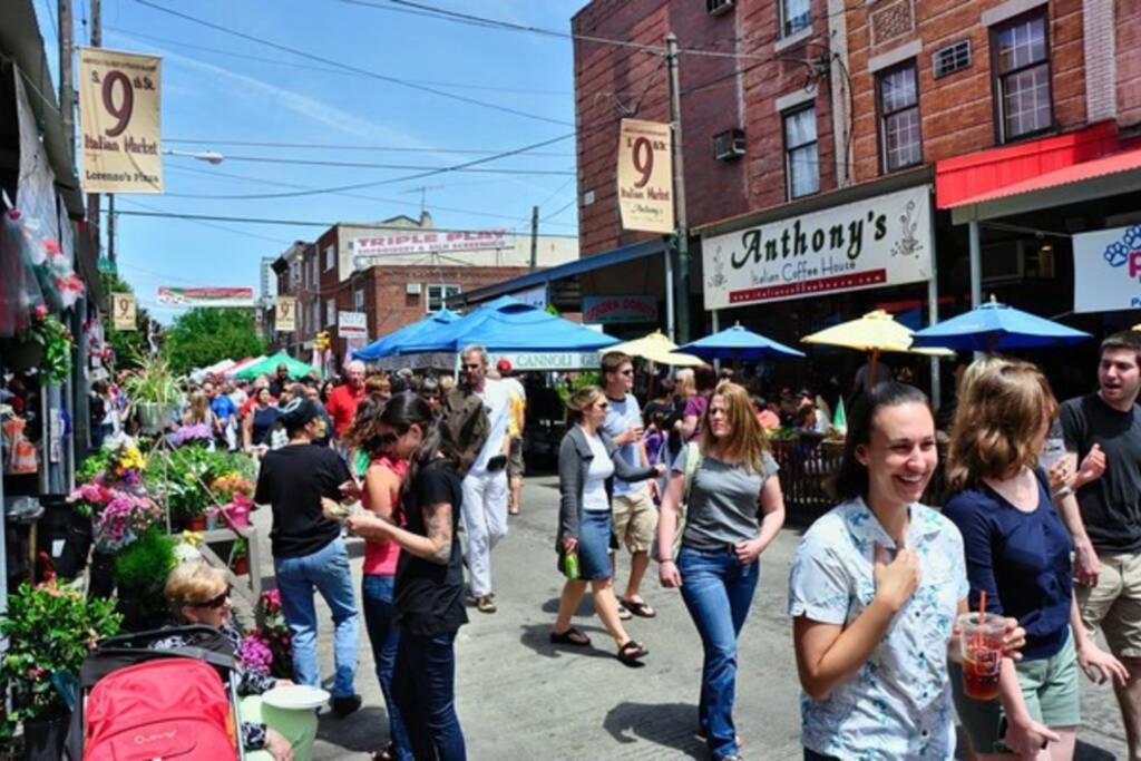 Italian Casetta In Thee Italian Market South Philly Apartment Philadelphia Exterior foto